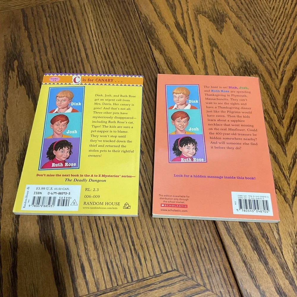 Scholastic vibrant mysteries